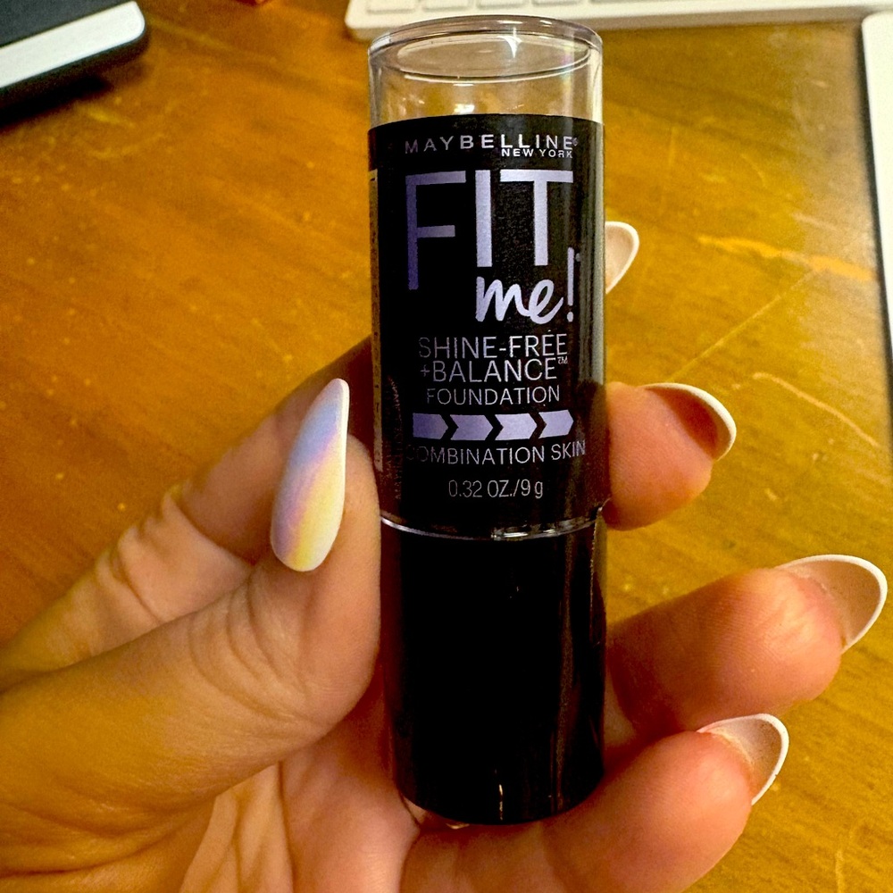 Maybelline Fit Me Shine-Free + Balance Stick Foundation, Classic Ivory, 0.32 oz.
